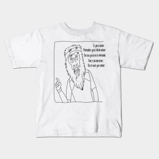 It gets easier Bojack Kids T-Shirt